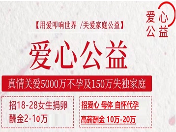 滦南捐卵助孕生子 爱心志愿者招募